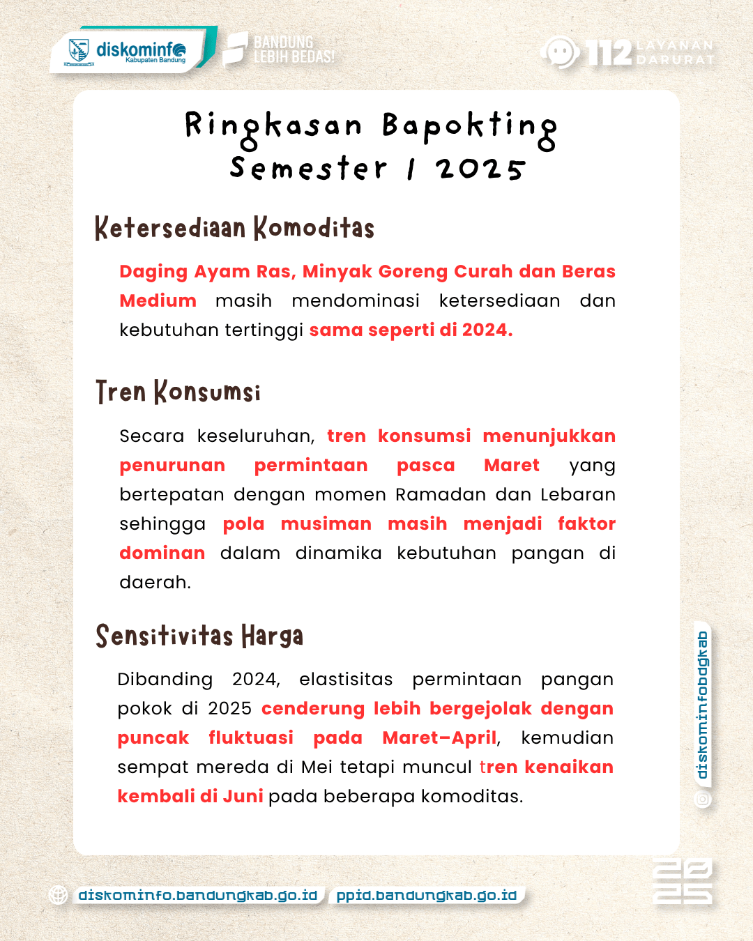Tren Bapokting Kab. Bandung Semester I 2025 10 - Portal Satu Data Kab. Bandung